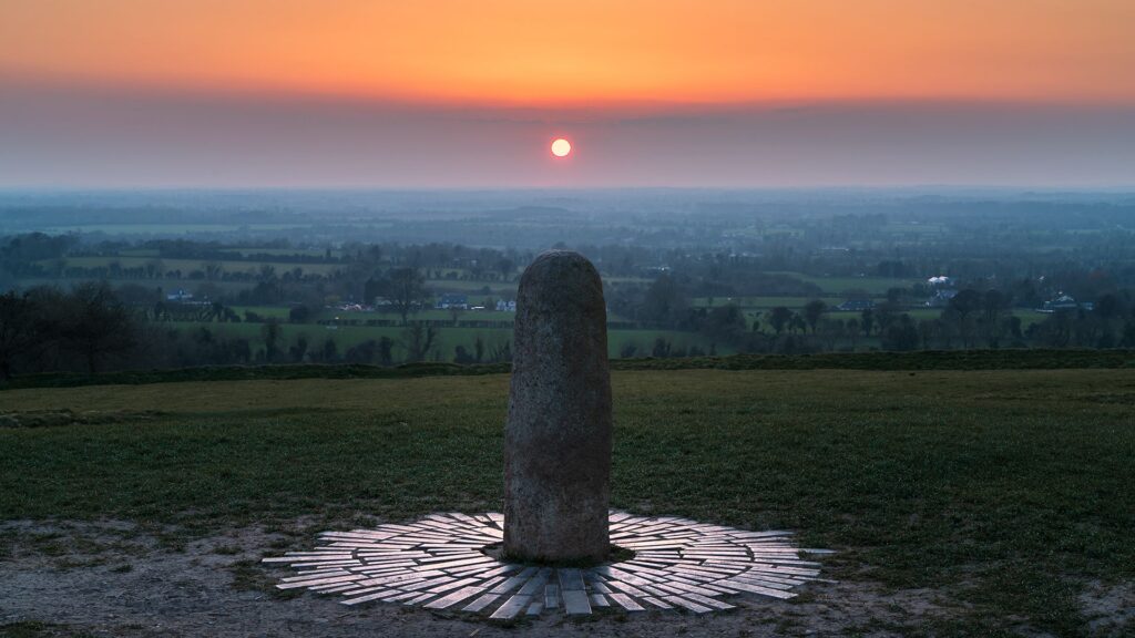 hill of tara sunset 01